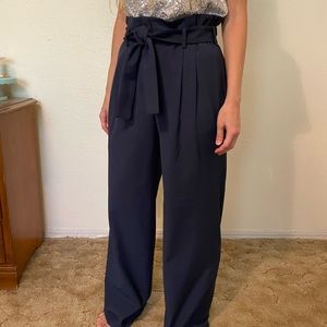BCBG dark blue trousers size small